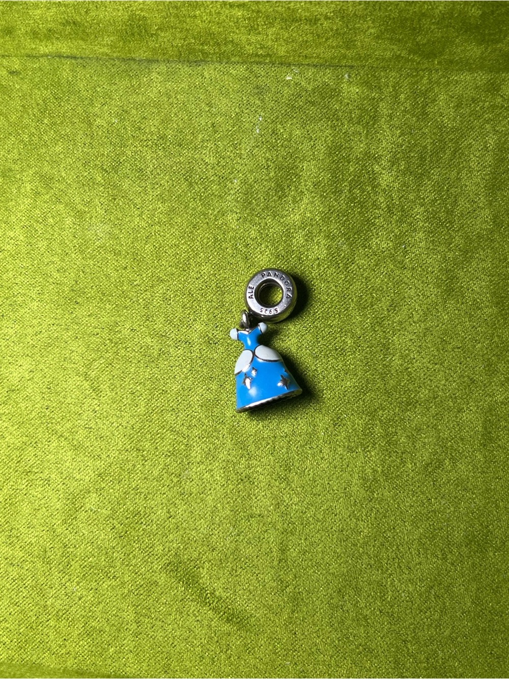 Pandora Cinderella Enamel Dangle Charm